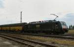 ES 64 F4-035, PCT Altmann, aufgenommen am 10.03.11, bei der Durchfahrt durch Gersthofen.