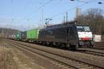 Die ES 64 F4-997 (E 189 097) von ERS in K�ln West am 05,03,11