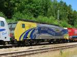 189 912-9, aufgenommen am 28.06.11, bei der Durchfahrt durch A�ling.