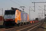 189 096 / ES 64 F4-996 der HUSA Transportation in Porz Wahn am 16.03.2012