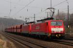 189 039-1 mit 189 xxx-x am Erzbomber in K�ln West am 17.03.2012