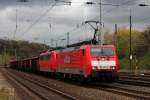 189 067-2 mit 151 062-7 in K�ln West am 31.03.2012