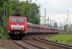 189 035-9 und 189 xxx-x mit Erzzug in Porz Wahn am 09.05.2012