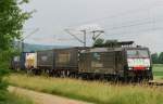 ES 64 F4-286, ERS Railways, aufgenommen am 20.06.12, bei Treuchtlingen.