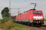 189 043-3 & 189 034-9 in Porz Wahn am 24.08.2012