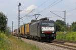 Die ES 64 F4-035 / 189 935 in Gro�karolinenfeld am 02,08,12