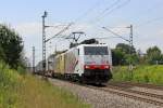 Die Lokomotion 189 918 und 189 903 in Gro�karolinenfeld am 02,08,12