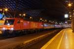 189 801-4 / WLE81 mit M�ller Touristik Sonderzug in K�ln Hbf am 04.11.2012