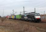 189 286 / ES 64 F4-286 bei Porz(Rhein) am 25.03.2013