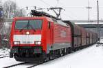 Die 189 039-1 in Oberhausen Sterkrade am 05,01,10