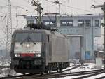 ES 64 F4 992 (189 099) verl�sst den Gbf K�ln Gremberg als Lz.