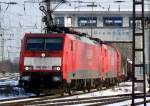 189 100-1 verl�sst Gremberg aufgenommen am 31.01.2010