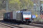 Die ES 64 F4-999 (E189 099) in K�ln West am 09,04,10