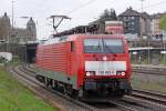 Die 189 033-4 in Wuppertal Steinbeck am 21,04,10