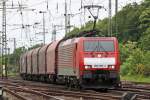 Die 189 066-4 in Gremberg am 29,05,10