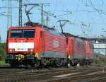 189 042-5 verl�sst mit 189 xxx-x und 151 xxx-x den Gnf Gremberg am 07.07.2010