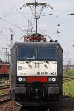 Die ES 64 F4-034 (189 934) in Gro�korbetha am 06,07,10