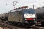 Die ES 64 F4-284 (189 284) in Gro�korbetha am 06,07,10