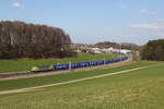 6193 401 von  Alpha Trains  war mit neuen  WASCOSA -Sch�ttgutwagen am 19.