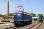 Die E18 047 im DB Museum Halle (Saale) am 02,07,10