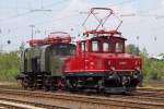 E69 03 und E71 19 bei der Lokparade vom DB Museum Koblenz L�tzel am 21,05,11