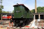 Die E95 02 im DB Museum Halle (Saale) am 02,07,10