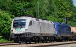 ES 64 U2-101, SETG, + 183 500-8, MGW, aufgenommen am 18.06.13, in A�ling.