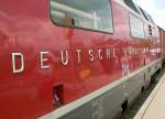 Der erhabene Schriftzug  Deutsche Bundesbahn  an V200 033, ein St�ck Geschichte 