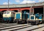 Ein Trio in Ozeanblau/Beige beim Lokschuppenfest in Siegen am 17.08.2013