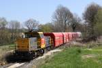Die 6461 von Railion NL in W�lfrath Flandersbach am 18,04,10