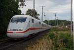 Ein ICE 1 in K�ln West am 13.08.2010