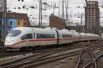 Der 403 007 in K�ln Hbf am 28,02,10