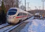 Ein ICE-T in K�ln West am 30.12.2010
