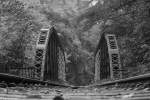 Auf der Stillgelegten Wuppertalbahn bei Wuppertal-Rauenthal am 25.09.2013 