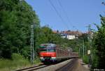 420 453-2 + 420 420-1 mit der S6 nach Weil der Stadt am 19.08.2012 in H�fingen.