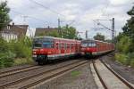 Der 420 889-8 und 420 294-1 in Raunheim am 16,07,12