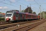 Der 422 061-2 als S8 richtung Hagen Hbf in Wuppertal Oberbarmen am 03,09,11