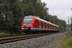 Der 422 082-8  Hilden  als S9 nach Wuppertal Hbf in W�lfrath Aprath am 16,09,11 