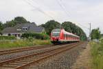 Der 422 078-6 in Neviges am 15,07,12