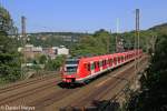 Der 442 042-2 und 422 051-3 in Wuppertal Sonnborn am 04,09,12