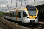 Eurobahn ET 7.05 bei der Einfahrt in Duisburg Hbf am 2.5.10