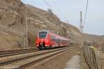 Der 442 208 in Winningen (Mosel) am 01,04,13