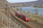 Der 442 505 in Winningen (Mosel) am 01,04,13