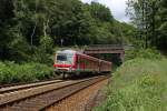 Der 628 540 in Wuppertal-Scharpenacken am 17,06,12