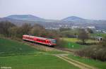 629 313-7 als RB 12441 (Kaisersesch - Andernach) am 30.03.2014 bei Mayen.