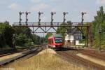 Der 648 755 in Bad Harzburg am 24.08.2013