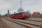 Der 772 140 und 772 141 in Crawinkel am 10,12,11