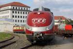 Der Trans Europ Express( TEE ) im DB Museum N�rnberg am 22,08,10