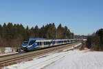 ET 322 auf dem Weg nach M�nchen, aufgenommen am 26.
