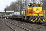 MAK 1206 bei der Durchfahrt in Duisburg-Neudorf am 20.03.10